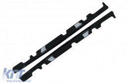 Faldones laterales Extensiones Para Ford Fiesta Mk8 ST/ST-Line 2017-2021 Negro brillante-image-6094428