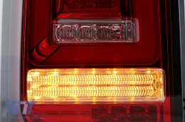 Fanali Full LED Dynamic per VW Transporter V T5 03-09 Fendinebbia Rosso Bianco-image-6073032