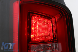 Fanali Full LED Dynamic per VW Transporter V T5 03-09 Fendinebbia Rosso Bianco-image-6073038