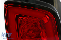 Fanali Full LED Dynamic per VW Transporter V T5 03-09 Fendinebbia Rosso Bianco-image-6073043