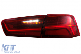 Fanali Full LED per Audi A6 4G C7 Limousine 11-14 Facelift Sequential Dynamic-image-6042658