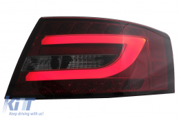 Fanali LED per Audi A6 C6 4F Limousine 04.2004-2008 Fumo rosso 7PIN-image-44048