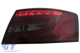 Fanali LED per Audi A6 C6 4F Limousine 04.2004-2008 Fumo rosso 7PIN-image-6089397