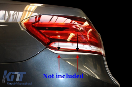 Fanali LED per Mercedes E W212 09-13 Conversione Facelift Design rosso chiaro-image-6023236