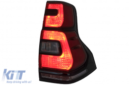 Fanali LED per Toyota Land Cruiser FJ150 Prado 10-18 Light Bar 18+ Look-image-6050276