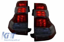 Fanali LED per TOYOTA Land Cruiser FJ150 Prado 10-18 Luce 18+ Design Taillights-image-6051918