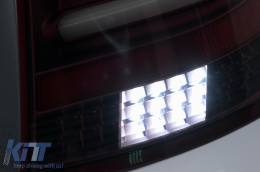 Fanali Luci Posteriori LED per BMW Serie 1 E81 E87 2004-08.2007 LEDBar Rosso-image-6109872