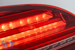 Fanali Luci Posteriori LED per VW Scirocco Hatchback 137 Mk3 08-14 Rosso Segnale Dinamico-image-6110147