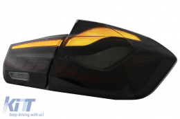 Fanali OLED per BMW 3 F30 Pre LCI e LCI 11-19 F35 F80 Red Smoke Dynamic-image-6082793