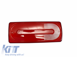 Fanali per Mercedes Classe G W463 G55 Design 89-15 Rosso Trasparente-image-6005204