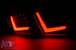 Fanali posteriori a barra LED per Seat Leon 1P1 Facelift 03.2009-2012 Rosso-image-6108490