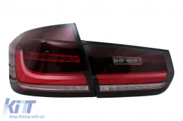 Fanali posteriori a LED BAR per BMW 3 F30 Pre LCI e LCI 11-19 Dynamic Sequential-image-6105815