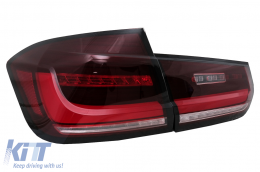 Fanali posteriori a LED BAR per BMW 3 F30 Pre LCI e LCI 11-19 Dynamic Sequential-image-6105817