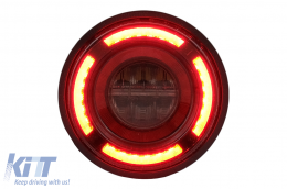 Fanali posteriori a LED Glohh GL-2 per Land Rover Defender L316 1990-2016 90 110 130-image-6106490