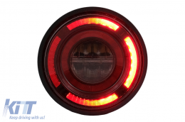 Fanali posteriori a LED Glohh GL-2 per Land Rover Defender L316 1990-2016 90 110 130-image-6106491