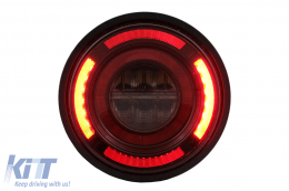 Fanali posteriori a LED Glohh GL-2 per Land Rover Defender L316 1990-2016 90 110 130-image-6106493