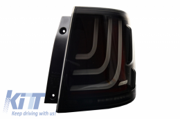 Fanali posteriori a LED Glohh LightBar adatti per Range Rover Sport L320 (2005-2013) GL-3x Dynamic Smoke-image-6041143