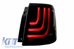 Fanali posteriori a LED Glohh LightBar adatti per Range Rover Sport L320 (2005-2013) GL-3x Dynamic Smoke-image-6041145