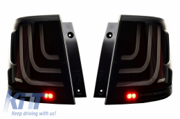 Fanali posteriori a LED Glohh LightBar adatti per Range Rover Sport L320 (2005-2013) GL-3x Dynamic Smoke-image-6041152