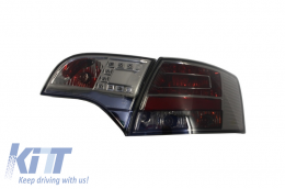 Fanali posteriori a LED per Audi A4 B7 Avant 2004-2008 Fumo-image-6012421