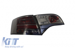 Fanali posteriori a LED per Audi A4 B7 Avant 2004-2008 Fumo-image-6012422