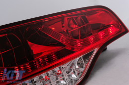 Fanali posteriori a LED per Audi Q7 4L 2006-2009 rosso chiaro Taillights-image-6099534