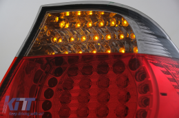 Fanali posteriori a LED per BMW Serie 3 E46 Coupe 2D 1998-2003 Rosso Nero-image-6073290