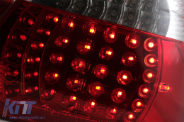 Fanali posteriori a LED per BMW Serie 3 E46 Coupé senza restyling 1999-2003 Rosso trasparente-image-6083989