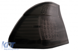 Fanali posteriori a LED per BMW Serie 3 E46 Limousine 4D 09.2001-03.2005 Fumo-image-6089640