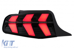 Fanali posteriori a LED per Ford Mustang V Pre-Facelift 2010-2012 Fumo Dinamico-image-6107284