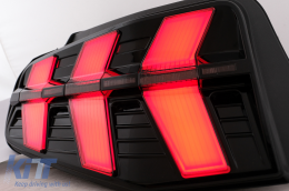 Fanali posteriori a LED per Ford Mustang V Pre-Facelift 2010-2012 Fumo Dinamico-image-6107285