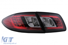 Fanali posteriori a LED per Mazda 6 Berlina GG1 08.2002-08.2007 Nero-image-6097256