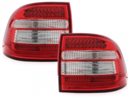 Fanali posteriori a LED per PORSCHE Cayenne 9PA 2003-2006 Red Crystal-image-61801