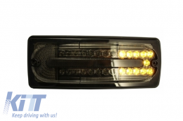 Fanali posteriori Full LED per Mercedes Classe G W463 89-15 Luci Fumé-image-6022309