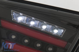 Fanali posteriori LED per BMW Serie 3 E90 LCI 09-11 Fumo Dynamic Lights-image-6110069