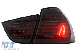 Fanali posteriori LED per BMW Serie 3 E90 LCI 09-11 Fumo Dynamic Lights-image-6110082