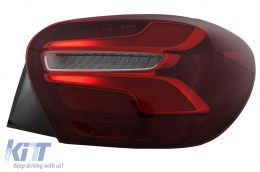 Fanali Posteriori LED per Mercedes Classe A W176 13-08.15 Rosso Facelift Design Dinamico-image-6110410