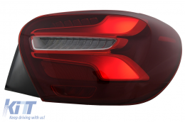 Fanali Posteriori LED per Mercedes Classe A W176 13-08.15 Rosso Facelift Design Dinamico-image-6110411