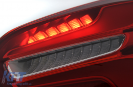 Fanali Posteriori LED per Mercedes Classe A W176 13-08.15 Rosso Facelift Design Dinamico-image-6110416