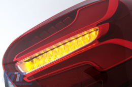 Fanali Posteriori LED per Mercedes Classe A W176 13-08.15 Rosso Facelift Design Dinamico-image-6110422