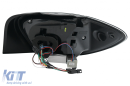 Fanali Posteriori LED per Mercedes Classe A W176 13-08.15 Fumo Facelift Design Dinamico-image-6110137