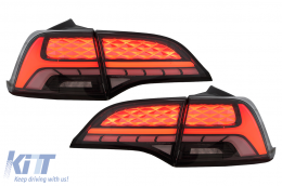 Fanali Posteriori LED per Tesla Model 3 17-22 Model Y 20-22 Segnale Dinamico-image-6110184