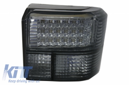 Fanali posteriori LED per VW T4 Transporter Caravelle Multivan 90-03 Lampadine Fumé-image-6028084