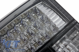 Fanali posteriori LED per VW T4 Transporter Caravelle Multivan 90-03 Lampadine Fumé-image-6028086