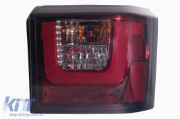 Fanali posteriori LED per VW T4 Transporter Caravelle Multivan 90-03 Lampadine Fumo-image-6086734