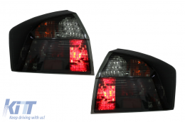 Fanali posteriori per Audi A4 B6 Berlina 01-04 Fumo Luci Lampadina-image-6077306