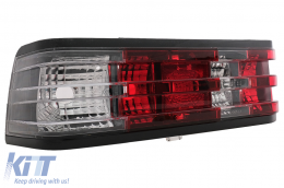 Fanali posteriori per Mercedes W201 190 12.1982-05.1993 Rosso Bianco Trasparente-image-6096236