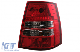 Fanali posteriori per VW Golf 4 IV 1997-2004 Bora (1999-2006) Variante Rosso Trasparente-image-6102030