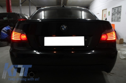 Комплект за каросерия, подходящ за BMW 5 Series E60 (2003-2010) M-Technik Дизайн Фарове за мъгла Прагове и без PDC-image-5988358