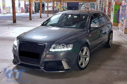 Предна Броня подходяща за Audi A6 C6 4F Sedan Avant (2004-2010) RS6 Look-image-6067847